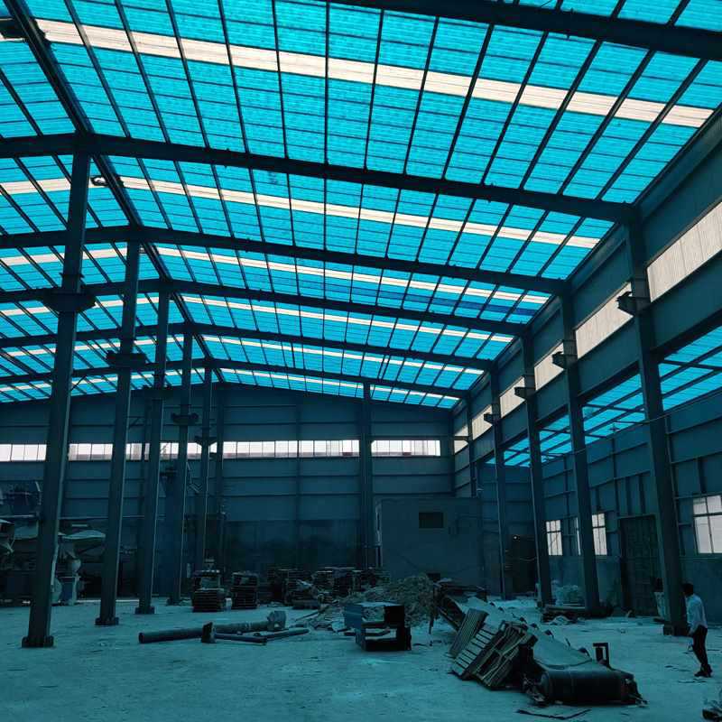 出口二手钢结构重型库房搭建
