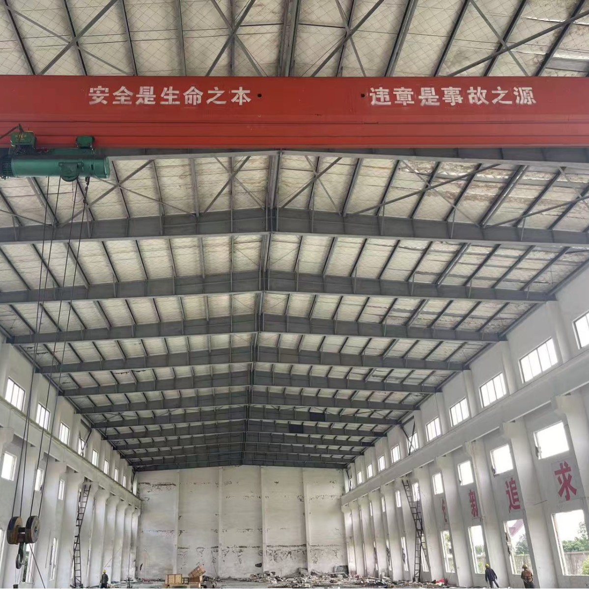 多层框架二手钢结构行车库房